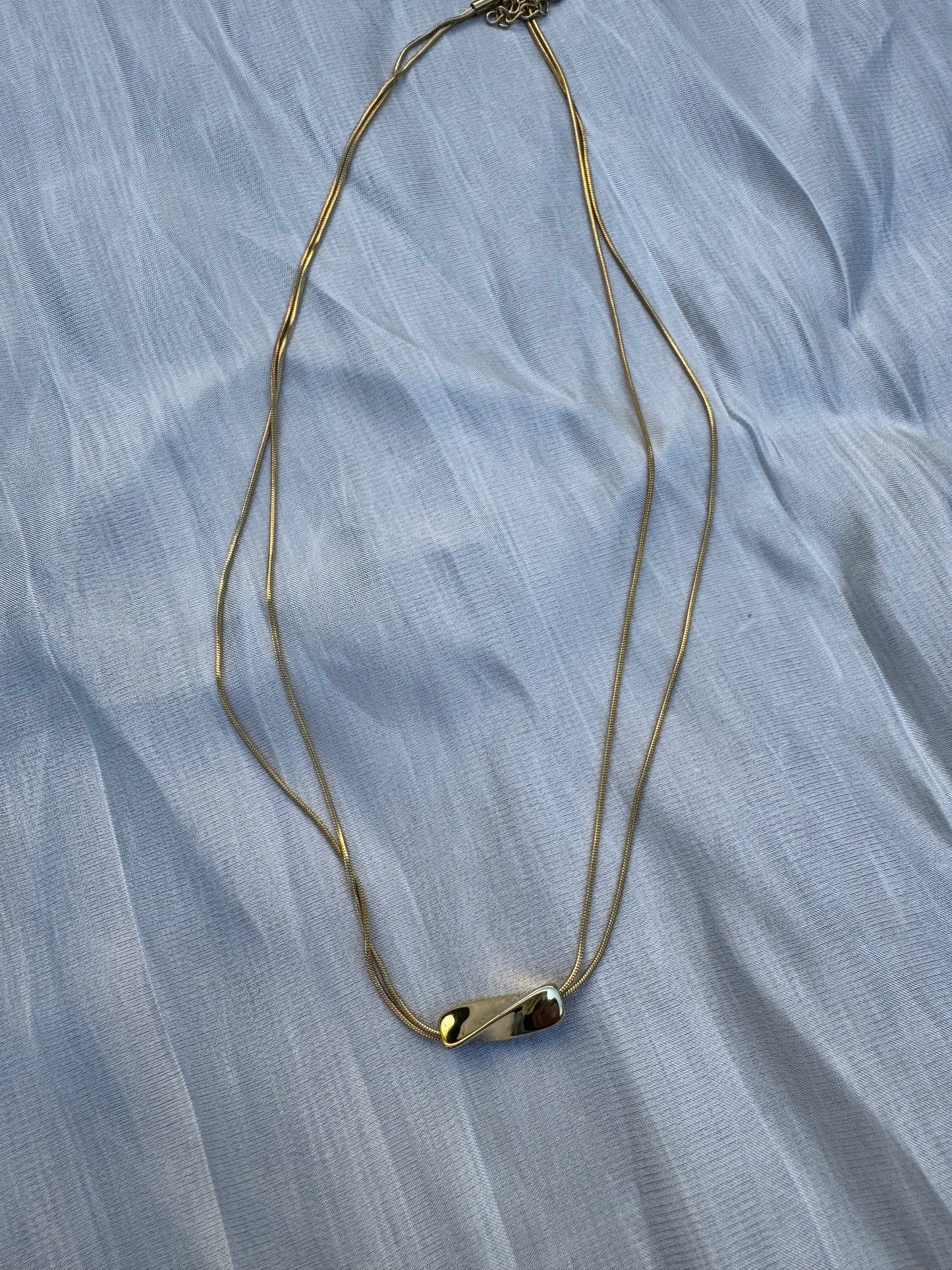 Stay Golden Double Dainty 14KT Necklace