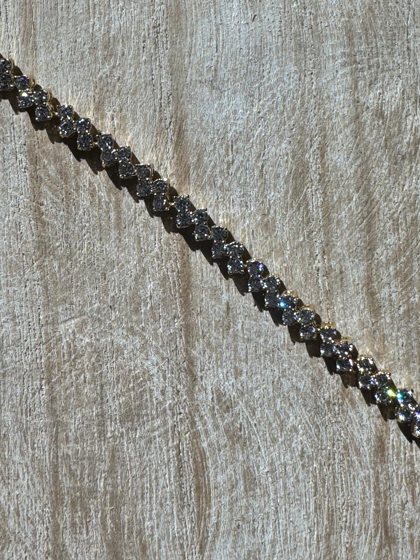 Unique Moments Tennis Bracelet 14KT