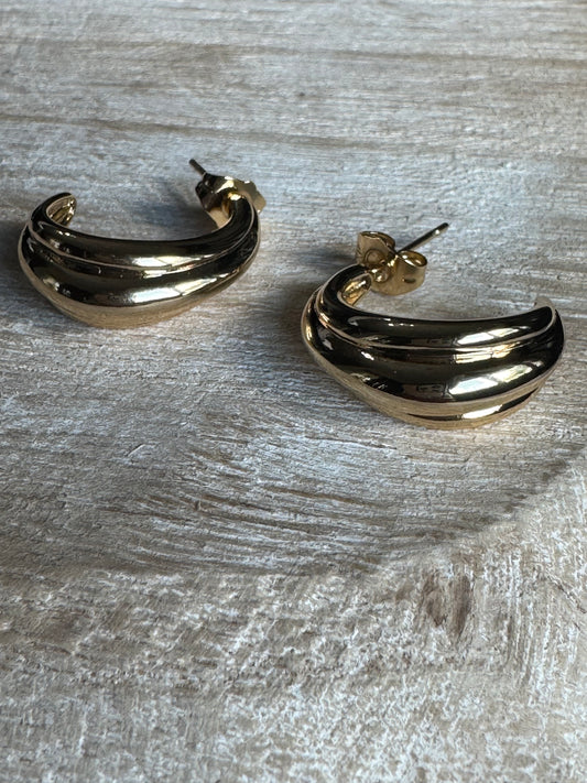 Aniyah Hoop Gold
