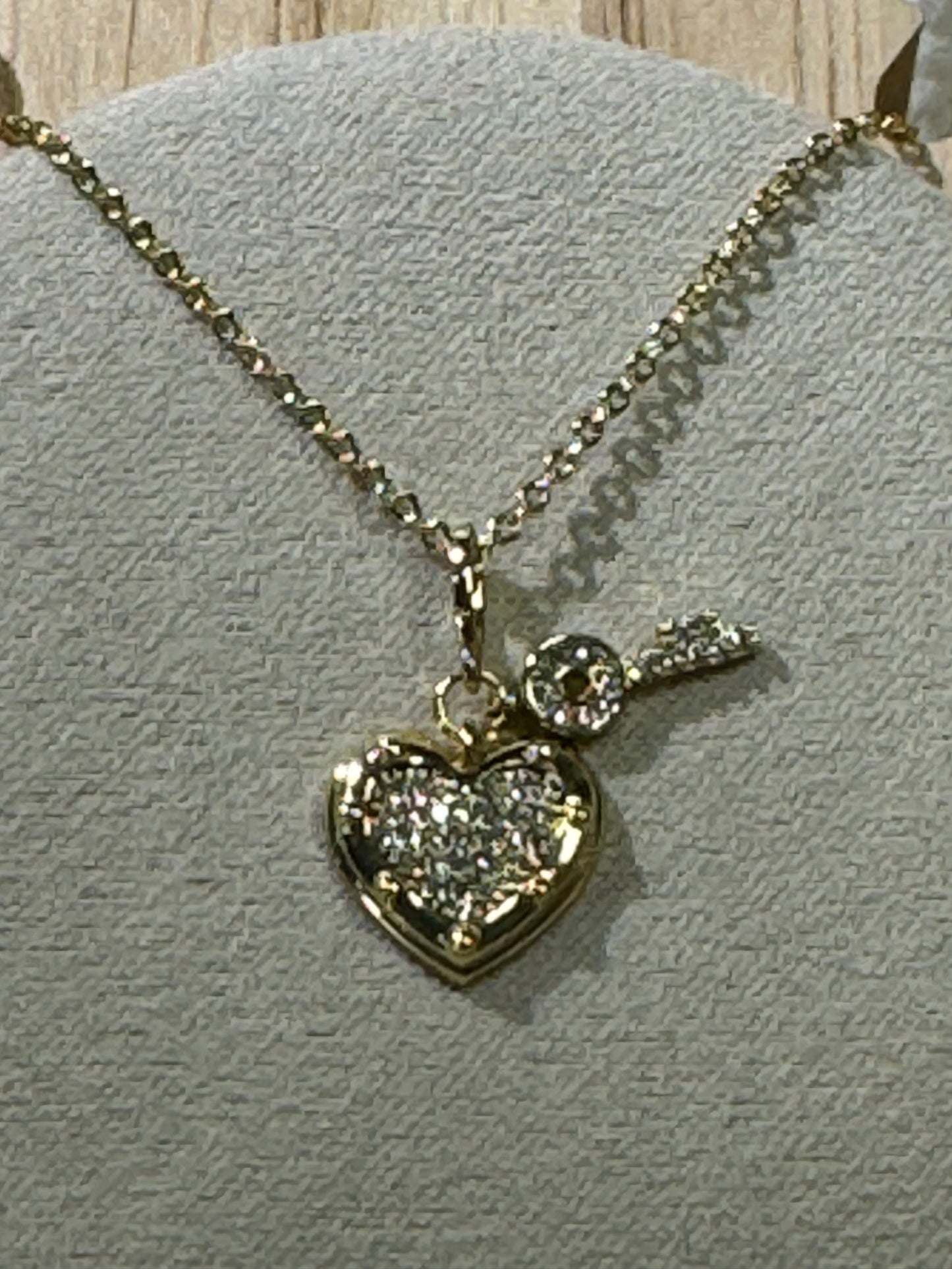 Key To My Heart Gold Necklace
