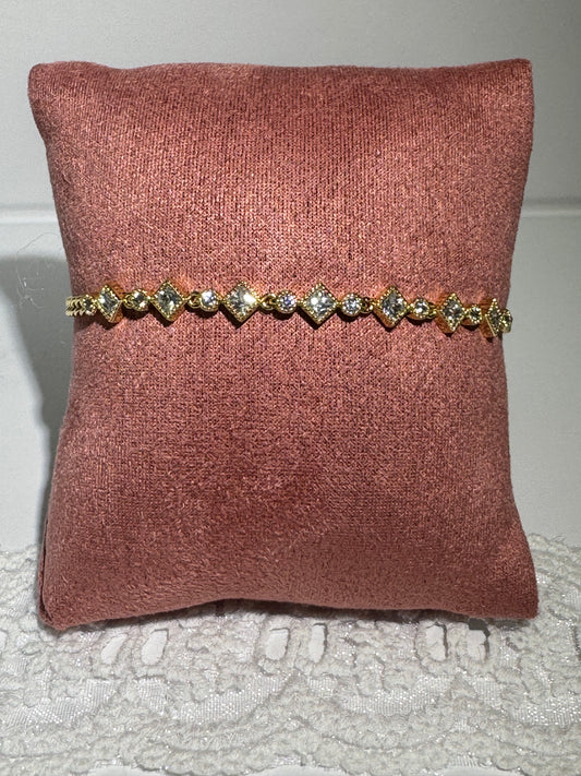 Diamond Girl 14KT Bracelet