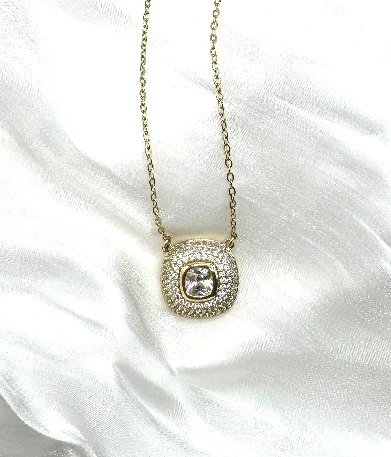 CZ Pendant Necklace