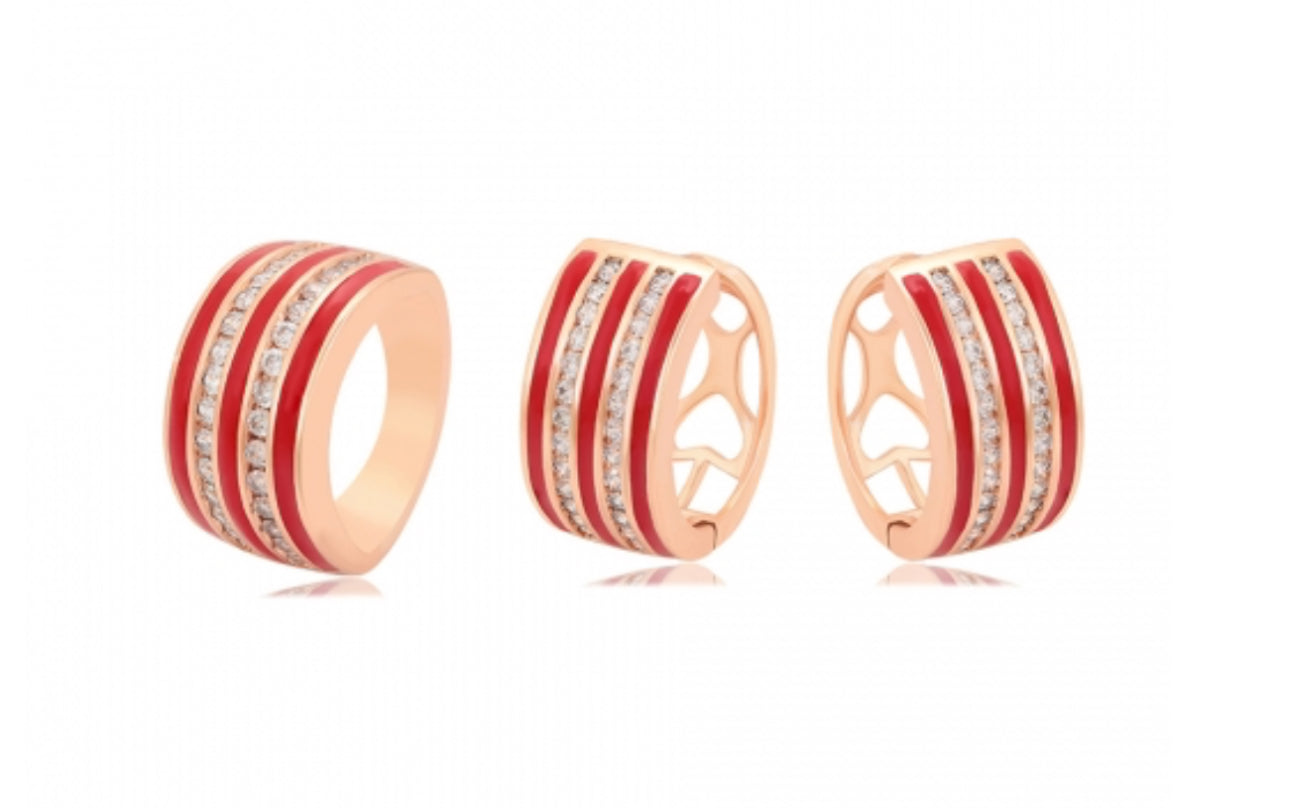 Royalty Red 2 pc Set