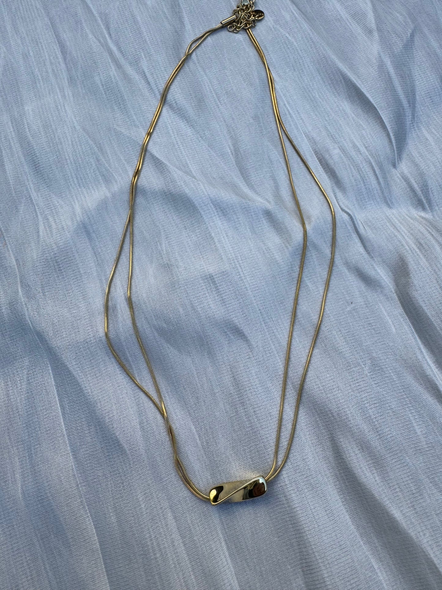 Stay Golden Double Dainty 14KT Necklace
