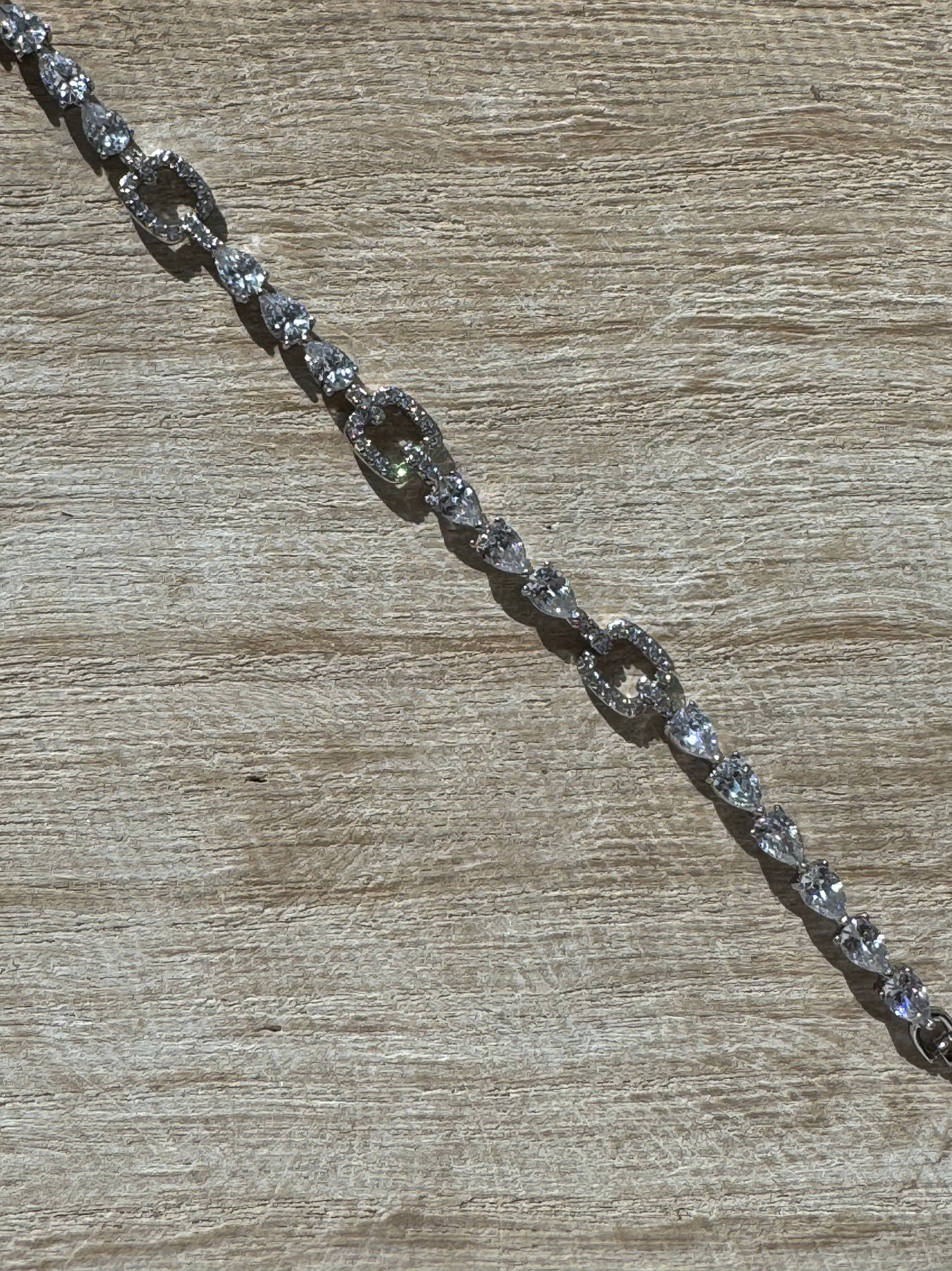 Luxe Diamond Silver Bracelet